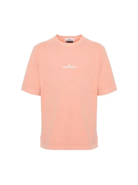 Koszulka Stone Island z kamieniami różowa