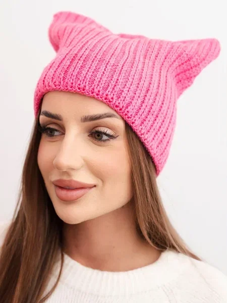 Căciulă Kesi de lână roz