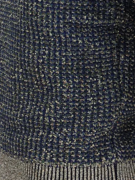 Flitteres szvetter Balmain kék