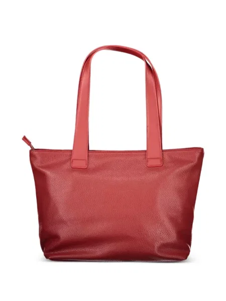 Shopper táska Mario Valentino autogrammal piros