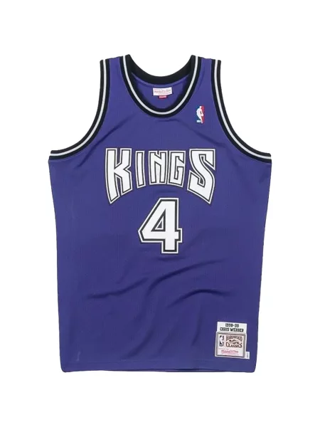 Košile Mitchell & Ness fialová