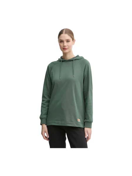 Bluza z kapturem Fjällräven z kapturem zielona