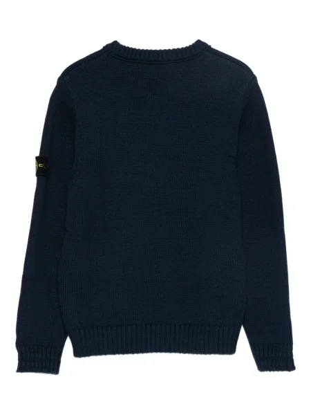 Sweter dziecięcy Stone Island niebieski