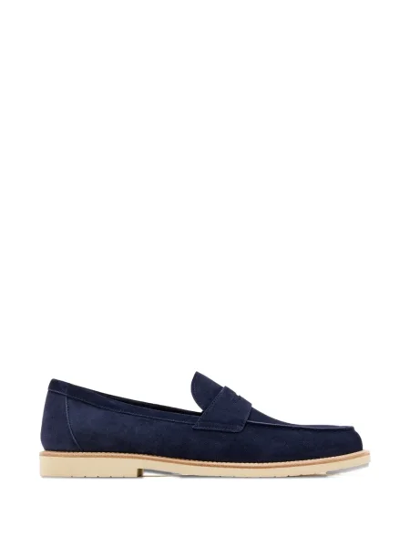 Loafersy Brunello Cucinelli niebieskie