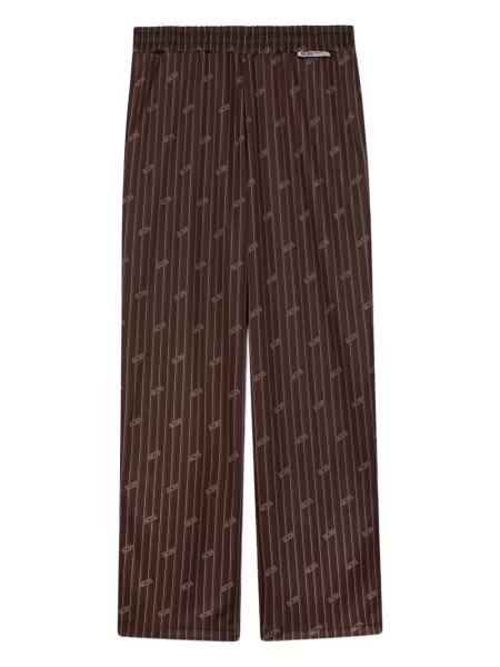 Pantaloni Gcds cu dungi maro