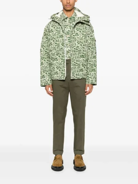 Pantaloni Fursac din canvas verde