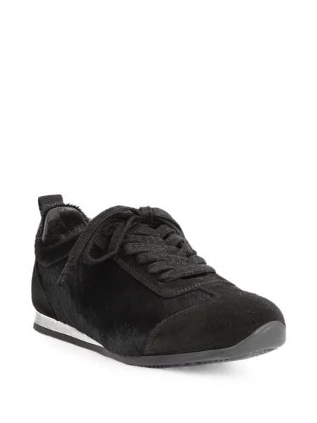 Sneakerși Uma Wang din piele de căprioară negru