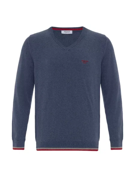 Moxx Paris Pulover Maxime indigo bordo