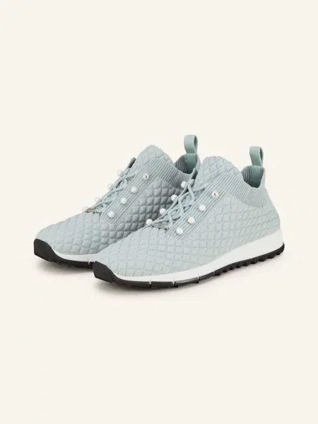 Jimmy Choo Sneakersy Veles S Perličkami mátová