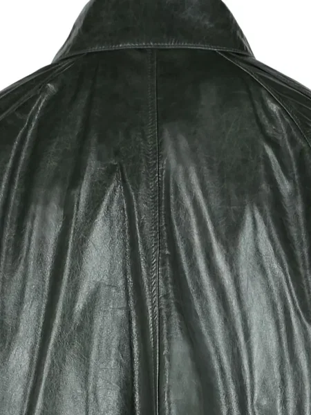 Geanta de piele Max Mara gri