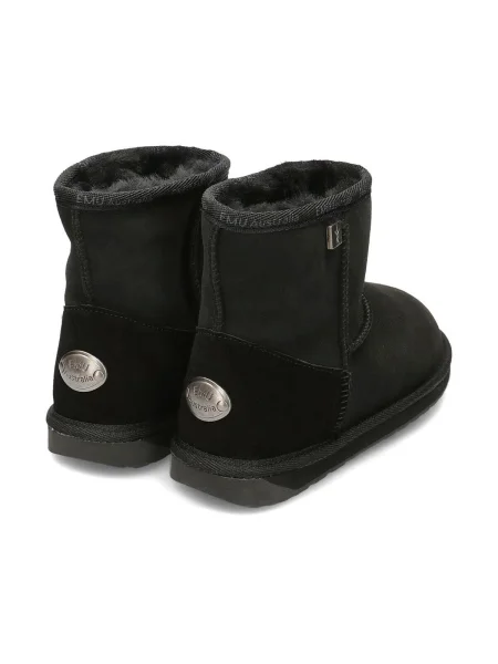 Dámske snehové topánky EMU Australia Platinum Stinger Slim Mini black čierna