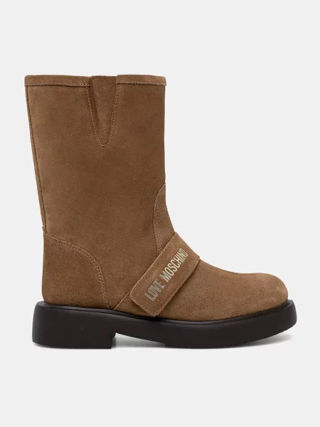 Botine LOVE MOSCHINO maro