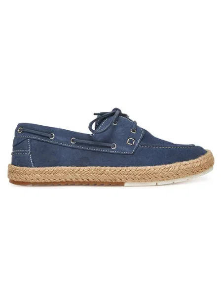 Espadryle granatowe