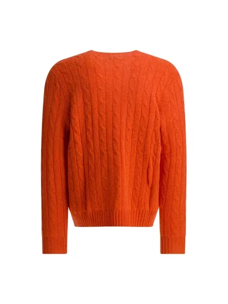 Sweter Polo Ralph Lauren pomarańczowy