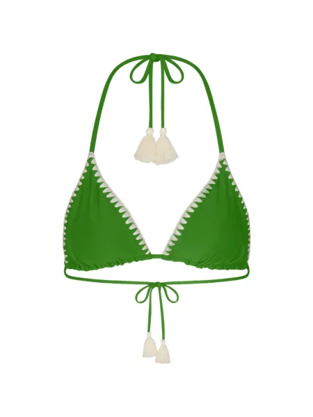 Top Simon Miller cu broderie verde