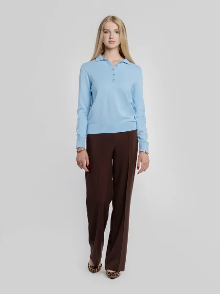 Поло Arber голубое