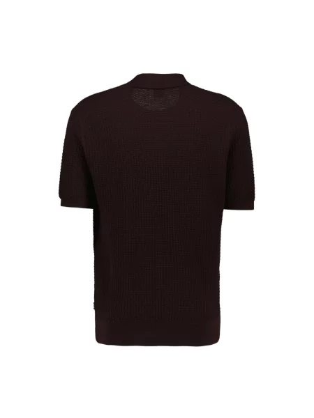 Koszulka polo z czystej bawełny w kroju regular fit model H-Natalo' Boss czarna