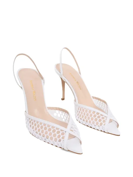 Pantofi cu toc Andrea Wazen alb