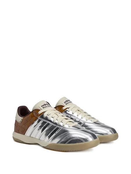 Sneakerși Adidas Samba argintiu