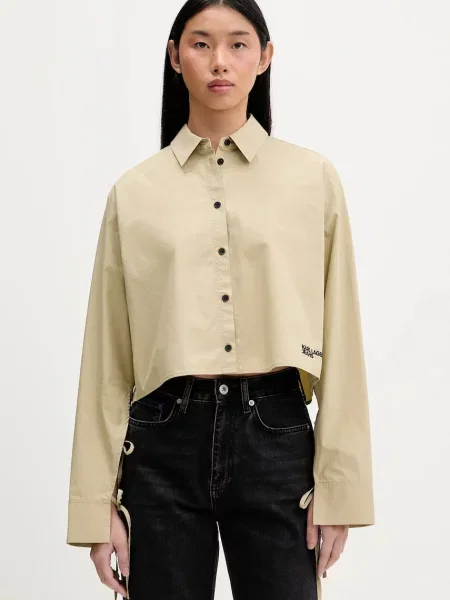 Karl Lagerfeld Jeans koszula beżowy