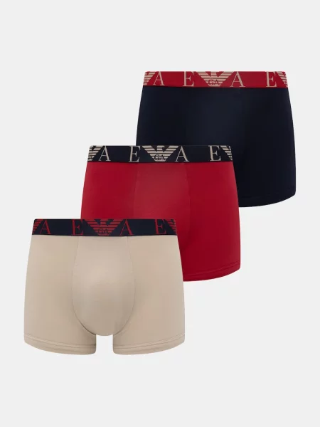 Emporio Armani Underwear bokserki czerwone