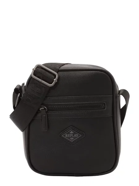 REPLAY Geantă de umăr negru