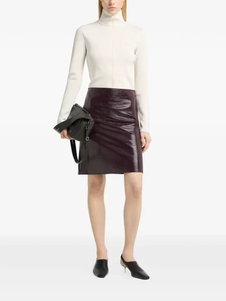 Cardigan Courreges cu broderie