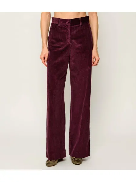 Weekend MaxMara Pantaloni Wkdtania | catifea reiată