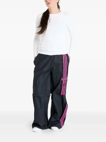 Koszulka Adidas z zamkiem błyskawicznym do połowy czerwona