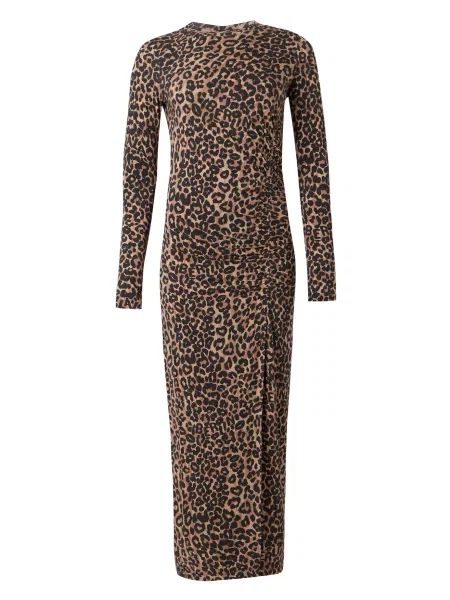 Lala Berlin Rochie maro cappuccino / maro mokka negru