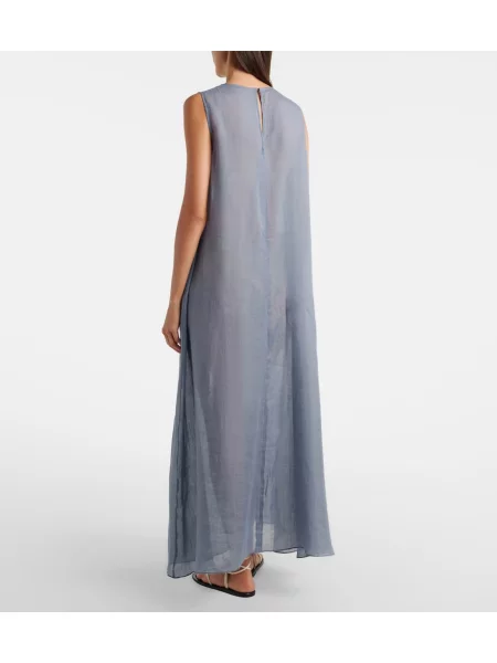 Rochie maxi Leset albastru