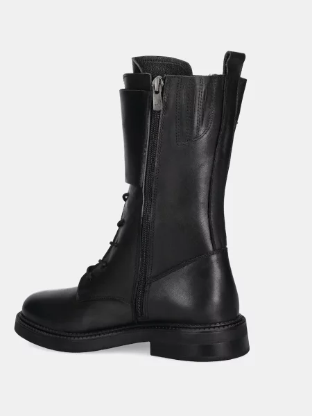 Answear.LAB cizme de piele cu plat negru