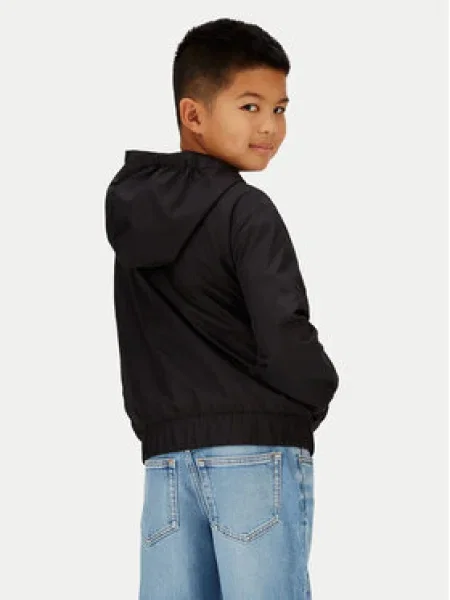 Calvin Klein Jeans Átmeneti kabát Monologo Essential fekete