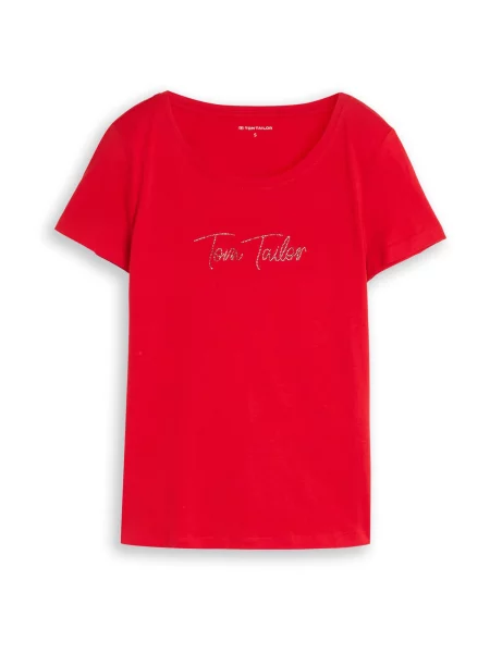 TOM TAILOR Tricou roșu