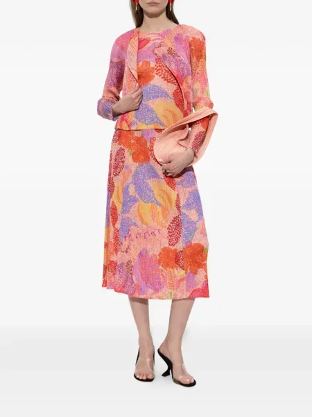 Bluză Pleats Please Issey Miyake roz