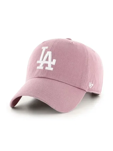 47 brand kšiltovka MLB Los Angeles Dodgers růžová