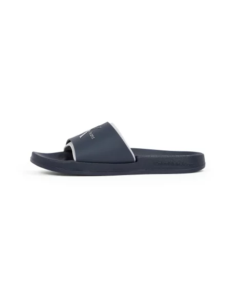 Pantofle Calvin Klein Jeans bílé