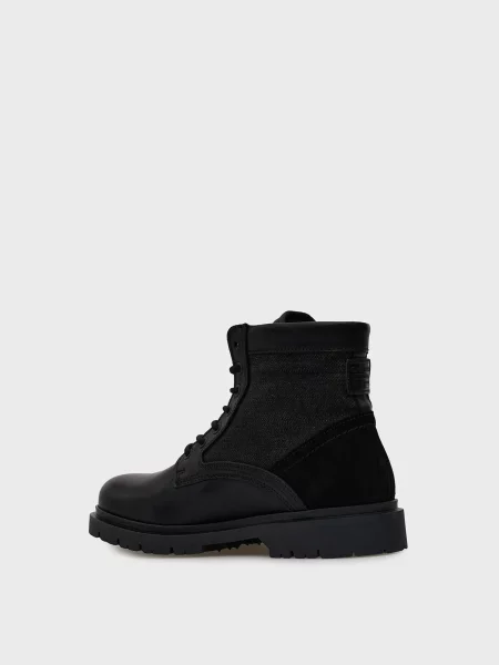 Кожаные ботинки G-star Raw черные