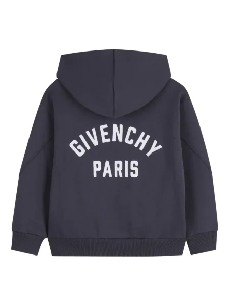 Bluza z kapturem dziecięca Givenchy niebieska