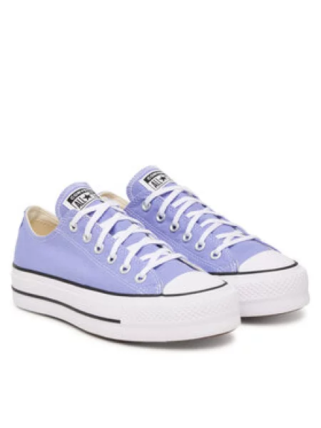 Tenisice Converse Chuck Taylor All Star Lift Platform ljubičasta