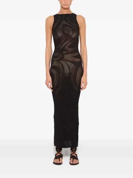 Rochie Pucci din jacard negru