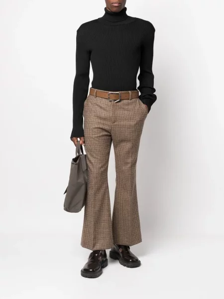 Briaunotas megztinis Walter Van Beirendonck juoda