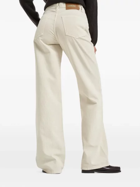 Pantaloni Haikure de catifea cord evazate