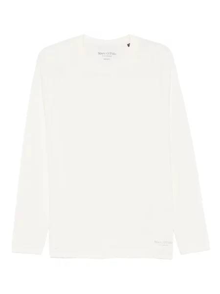 Tricou Marc O'polo lung alb