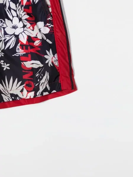 Kąpielówki dziecięce Moncler Enfant niebieskie