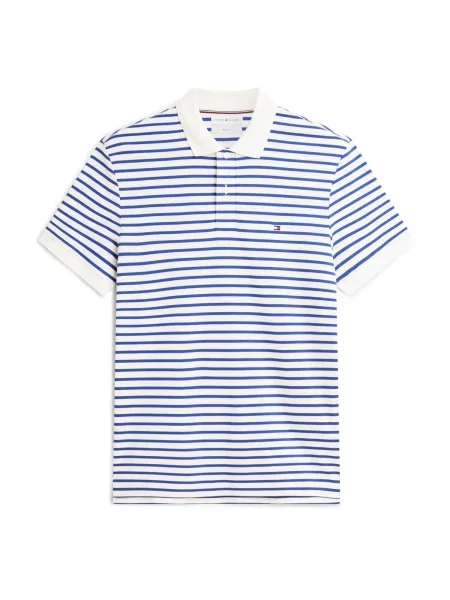 TOMMY HILFIGER Tricou albastru regal alb