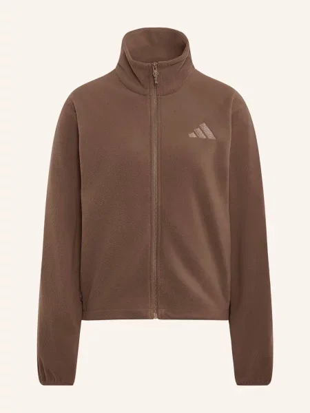 Adidas Terrex Fleecová Mikina Terrex Multi Climawarm Full hnědá