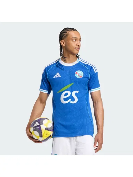 Koszulka podstawowa RC Strasbourg niebieska