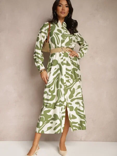 Rochie Faledina verde