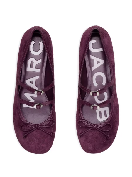 Balerini Marc Jacobs cu funde violet